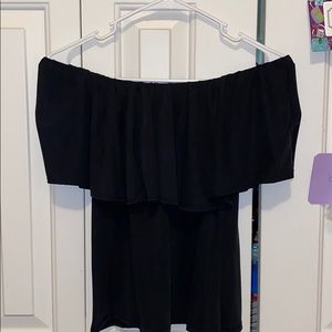 off the shoulder short sleeve